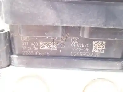 Peça sobressalente para automóvel em segunda mão abs por dacia duster ii comfort referências oem iam 476602738r 269727 0265956628