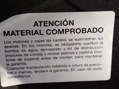 Peça sobressalente para automóvel em segunda mão motor completo por ford focus c-max (dm2) 2.0 tdci referências oem iam g6da  