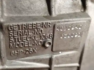 Second-hand car spare part gearbox for bmw x3 (e83) 3.0 d oem iam references 7565495 6hp26x 24007565495