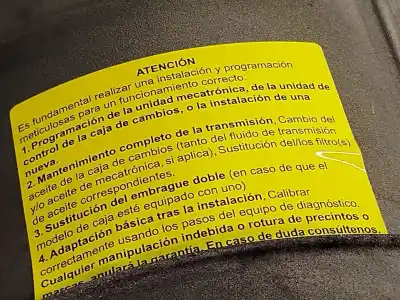 Second-hand car spare part gearbox for bmw x3 (e83) 3.0 d oem iam references 7565495 6hp26x 24007565495