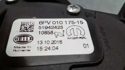Peça sobressalente para automóvel em segunda mão pedal do acelerador por jeep renegade trailhawk 4wd referências oem iam 51942423 6pv01017515 