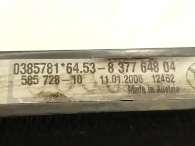 Peça sobressalente para automóvel em segunda mão condensador / radiador de ar condicionado por bmw x3 (e83) 3.0 d referências oem iam 64538377648  