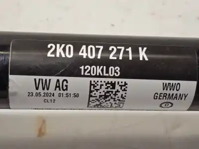 Peça sobressalente para automóvel em segunda mão transmissão dianteira esquerda por seat leon (kl1) 1.0 tsi referências oem iam 2k0407271k  