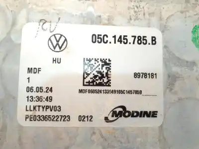 Second-hand car spare part intercooler for seat leon (kl1) 1.0 tsi oem iam references 05c145785b 8978181 05c145785d