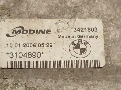 Peça sobressalente para automóvel em segunda mão intercooler por bmw x3 (e83) 3.0 d referências oem iam 3421803  17513421803