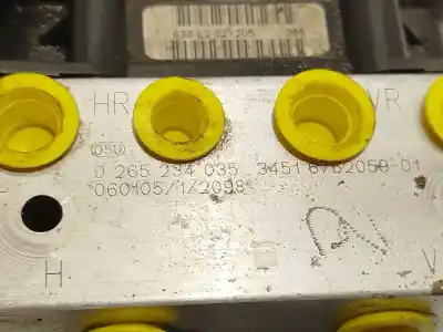 Peça sobressalente para automóvel em segunda mão abs por bmw x3 (e83) 3.0 d referências oem iam 34516762059 0265234035 34513424682
