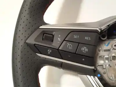 Second-hand car spare part steering wheel for seat leon (kl1) 1.0 tsi oem iam references 5fa419091ef  5fa419091efwvy