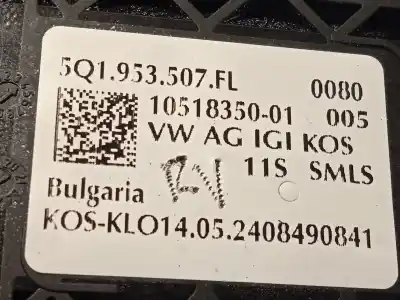 Автозапчастина б/у перерівний контроль для seat leon (kl1) 1.0 tsi посилання на oem iam 5q1953507fl  5q1953507fligi