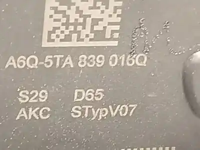 Автозапчасти б/у замок задней правой двери за seat leon (kl1) 2.0 tdi ссылки oem iam 5ta839016q  