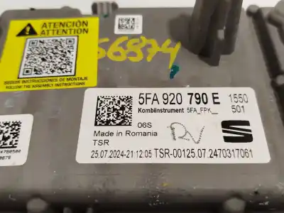 Second-hand car spare part dashboard for seat leon (kl1) 2.0 tdi oem iam references 5fa920790e  