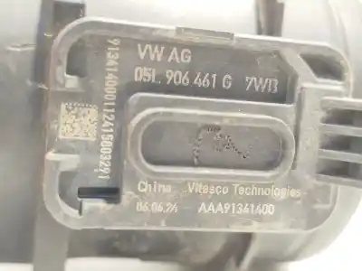 Second-hand car spare part flowmeter for seat leon (kl1) 2.0 tdi oem iam references 05l906461g  