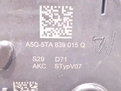 Автозапчастина б/у замок дверей заднього лівого для seat leon (kl1) 1.0 tsi посилання на oem iam 5ta839015q  