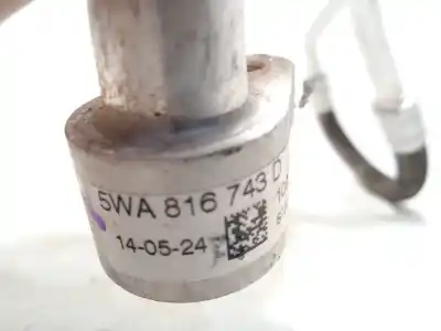 Автозапчастина б/у труби кондиціонації для seat leon (kl1) 1.0 tsi посилання на oem iam 5wa816743d  