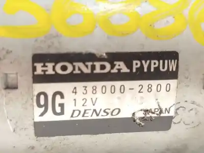 Автозапчастина б/у двигун запускається для honda civic x fastback (fc_, fk_) 1.0 vtec посилання на oem iam  4380002800 