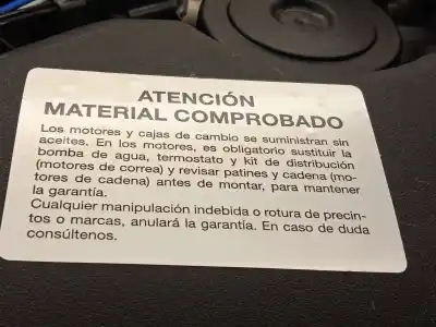 Автозапчасти б/у полный двигатель за nissan pulsar fastback (c13) 1.5 dci ссылки oem iam k9k646  