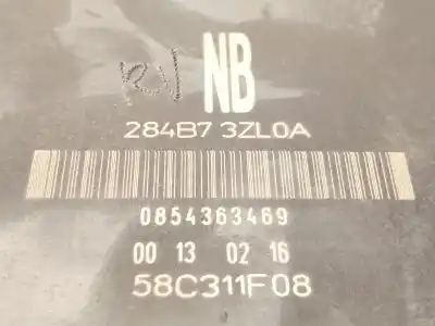 Pezzo di ricambio per auto di seconda mano scatola relè/fusibili per nissan pulsar fastback (c13) 1.5 dci riferimenti oem iam 284b73zl0a 58c311f08 