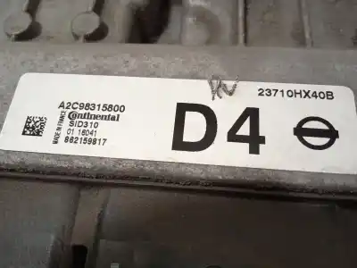 Pezzo di ricambio per auto di seconda mano centralina motore per nissan pulsar fastback (c13) 1.5 dci riferimenti oem iam 23710hx40b a2c98315800 