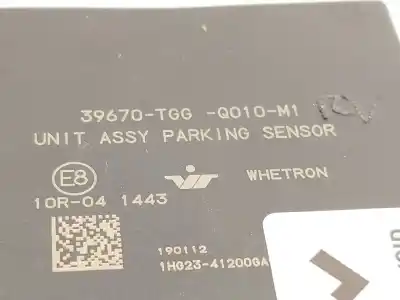 Автозапчастина б/у електронний модуль для honda civic x fastback (fc_, fk_) 1.0 vtec посилання на oem iam 39670tggq01  39670tggq010m1