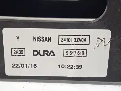 Pezzo di ricambio per auto di seconda mano leva del cambio per nissan pulsar fastback (c13) 1.5 dci riferimenti oem iam 341013zv0a  