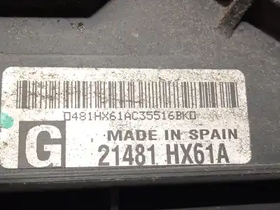 Автозапчасти б/у электрический вентилятор за nissan pulsar fastback (c13) 1.5 dci ссылки oem iam 21481hx61a  21403hx61a