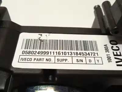 Second-hand car spare part indicator switch for iveco daily vi furgón 35s16, 35c16, 70c16 oem iam references 5802499911  
