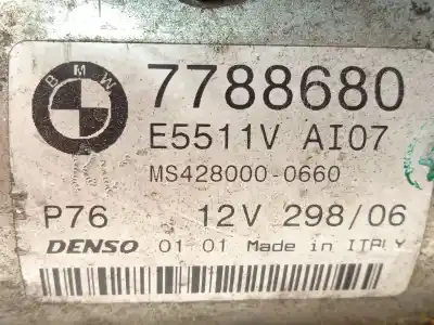 Peça sobressalente para automóvel em segunda mão motor de arranque por bmw 3 touring (e46) 330 xd referências oem iam 7788680  12417788680