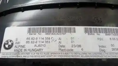 Second-hand car spare part multifunction display for bmw serie 5 touring (e61) 520d oem iam references 65829114358 65829114353 