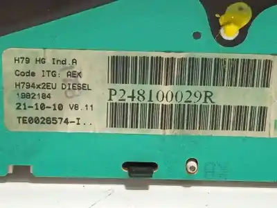 Peça sobressalente para automóvel em segunda mão quadrante por dacia duster (hs_) 1.5 dci referências oem iam p248100029r 248100029r 