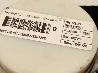 Автозапчасти б/у правый передний ремень безопасности за iveco daily vi furgón 35s16, 35c16, 70c16 ссылки oem iam 5802312010  