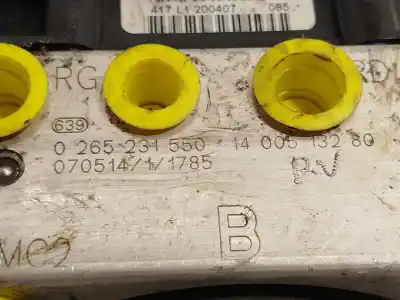 Peça sobressalente para automóvel em segunda mão abs por peugeot expert tepee (vf3x_) 2.0 hdi 120 referências oem iam 1400513280 0265231550 1401082980