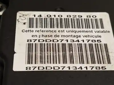 Peça sobressalente para automóvel em segunda mão abs por peugeot expert tepee (vf3x_) 2.0 hdi 120 referências oem iam 1400513280 0265231550 1401082980