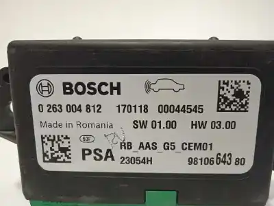 Second-hand car spare part electronic module for peugeot partner tepee 1.6 hdi / bluehdi 75 oem iam references 9810664380 0263004812 23054h