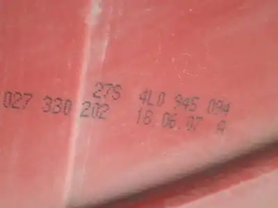 Second-hand car spare part right tailgate light for audi q7 (4lb) 3.0 tdi quattro oem iam references 4l0945094  