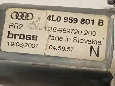 Second-hand car spare part rear left window regulator for audi q7 (4lb) 3.0 tdi quattro oem iam references 4l0959801b  