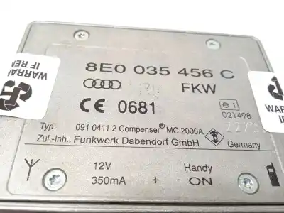 Автозапчастина б/у електронний модуль для audi q7 (4lb) 3.0 tdi quattro посилання на oem iam 8e0035456c  