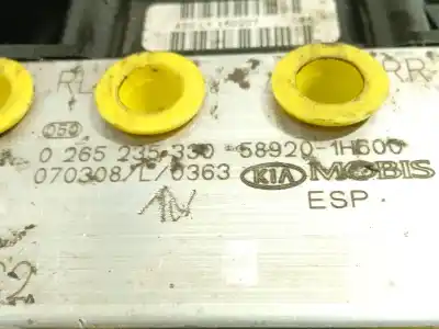 Peça sobressalente para automóvel em segunda mão abs por kia cee'd fastback (ed) 1.6 crdi 115 referências oem iam 589201h600 0265235330 