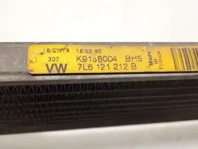 Автозапчастина б/у водяний радіатор для audi q7 (4lb) 3.0 tdi quattro посилання на oem iam 7l6121212b  