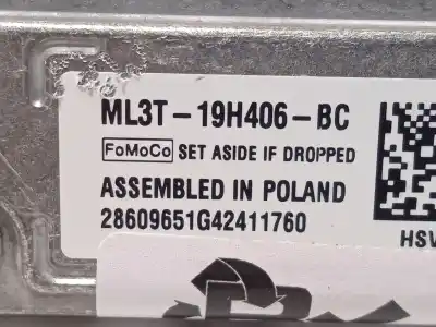 Gebrauchtes Autoersatzteil elektronisches modul zum ford tourneo custom v362 autobús (f3) 1.0 ecoboost phev oem-iam-referenzen ml3t19h406bc  2498675