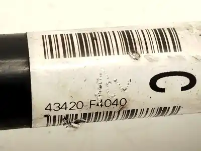 Автозапчастина б/у передня ліва трансмісія для toyota c-hr (_x1_) 1.8 hybrid (zyx10_, zyx11_) посилання на oem iam 43420f4040  