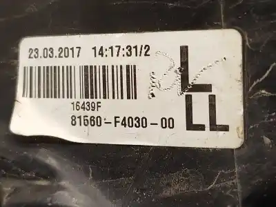 Автозапчастина б/у лівий ход ліхар для toyota c-hr (_x1_) 1.8 hybrid (zyx10_, zyx11_) посилання на oem iam 81560f4030  