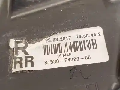 Автозапчастина б/у внутрішній правий завод для toyota c-hr (_x1_) 1.8 hybrid (zyx10_, zyx11_) посилання на oem iam 81580f4020  