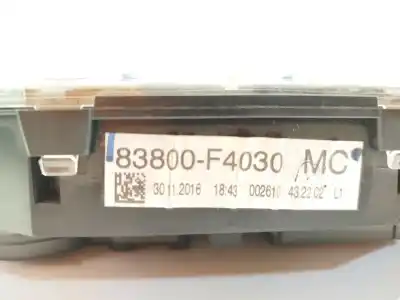 Автозапчастина б/у панель інструментів для toyota c-hr (_x1_) 1.8 hybrid (zyx10_, zyx11_) посилання на oem iam 83800f4030  