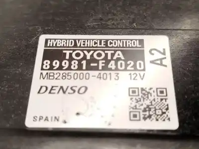 Автозапчастина б/у електронний модуль для toyota c-hr (_x1_) 1.8 hybrid (zyx10_, zyx11_) посилання на oem iam 89981f4020 2850004013 