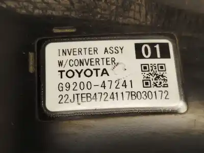 Автозапчасти б/у преобразователь мощности за toyota c-hr (_x1_) 1.8 hybrid (zyx10_, zyx11_) ссылки oem iam g920047241  g920049115
