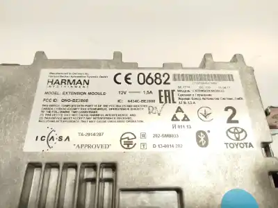 Автозапчастина б/у електронний модуль для toyota c-hr (_x1_) 1.8 hybrid (zyx10_, zyx11_) посилання на oem iam 6434cbe2808  