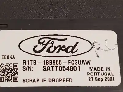 Tweedehands auto-onderdeel multifunctioneel display voor ford puma (j2k, cf7) 1.0 ecoboost mhev oem iam-referenties r1tb18b955fc3uaw  2827485