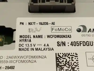 Автозапчастина б/у електронний модуль для ford puma (j2k, cf7) 1.0 ecoboost mhev посилання на oem iam nx7t19j235ae  2788022