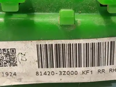 Автозапчастина б/у замок заднього правого дверя для hyundai i40 cw tecno blue посилання на oem iam 814203z000  