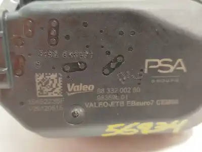 Peça sobressalente para automóvel em segunda mão borboleta de admissão por citroen c4 iii (ba_, bb_, bc_) e-c4 (bczkxc) referências oem iam 9833200280 v29120515 