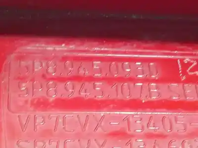 Автозапчастина б/у внутрішній лівий задній ліхар для seat altea xl (5p5, 5p8) 1.6 tdi посилання на oem iam 5p8945107b 5p8945095d 